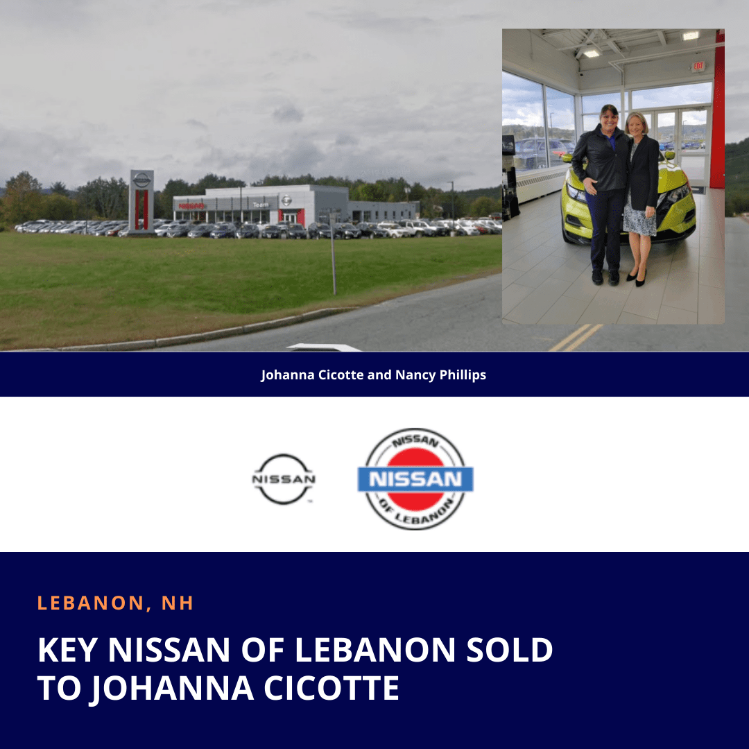 Johanna Cicotte Acquires Key Nissan of Lebanon 